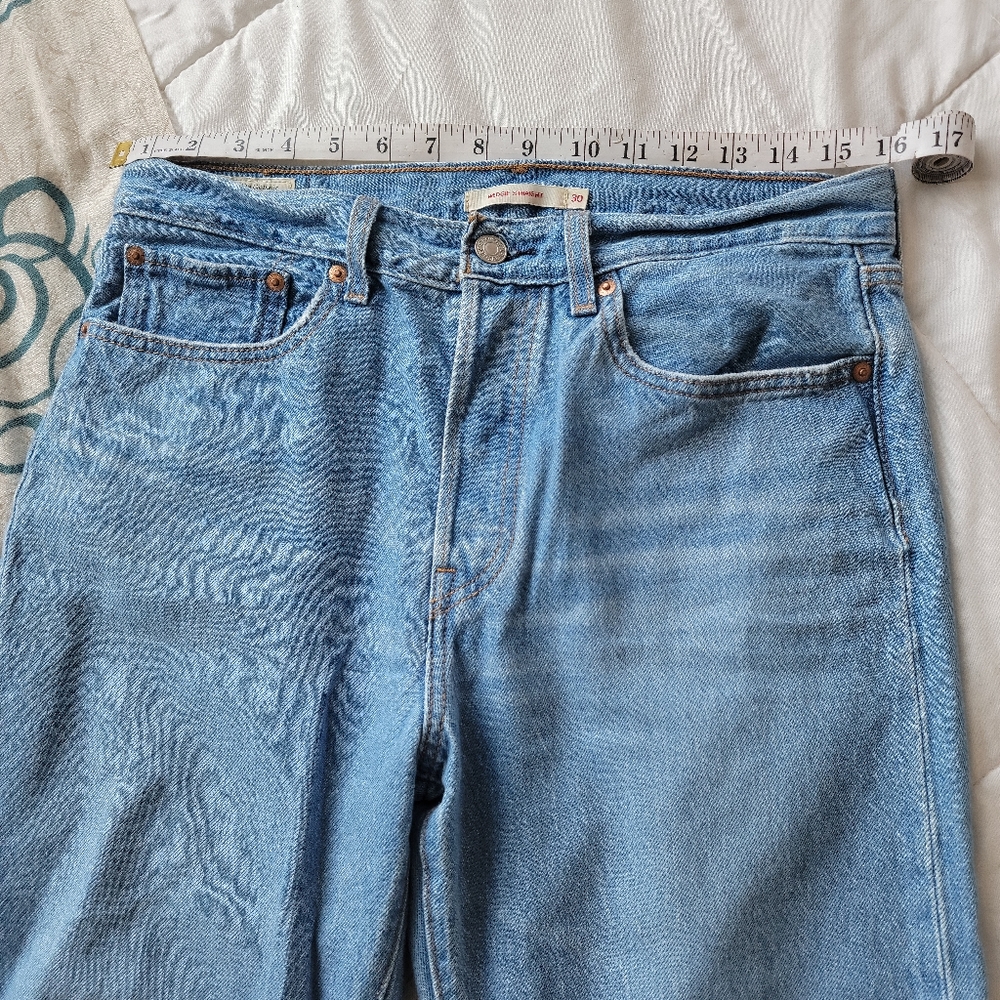 Classic Blue Ripped Jeans - Picture 8 of 10